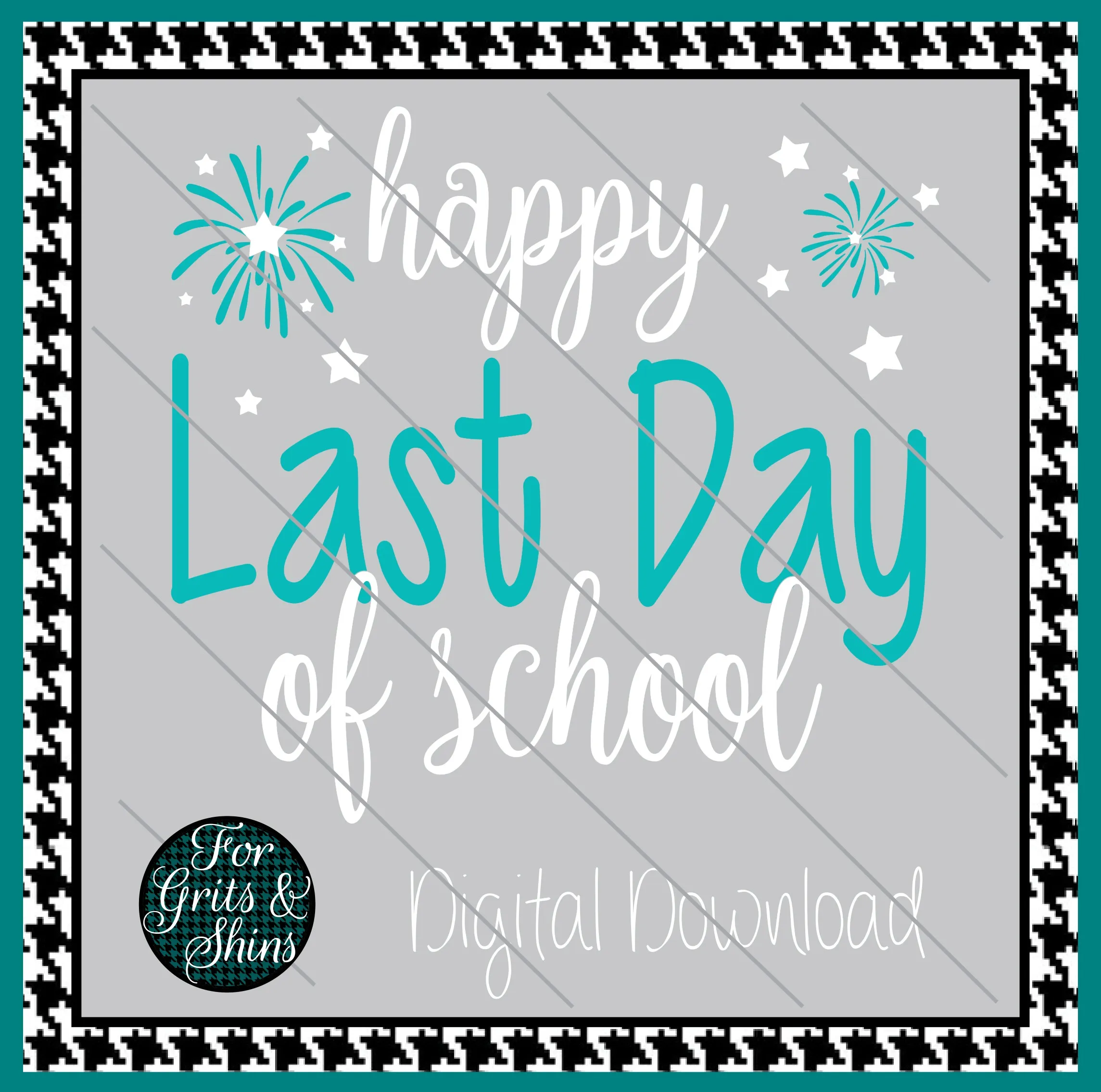 Happy Last Day of School Preview Happy Last Day of School SVG Design preview